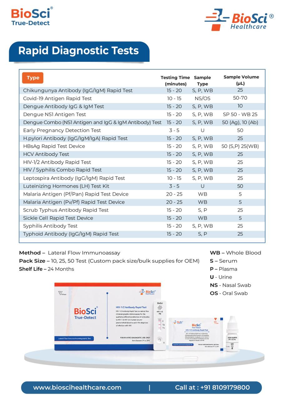 Urine Test Strips, Blood Collection Tubes, Biochemistry Reagents, Analyzers